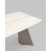 Стол обеденный Eliora 160-240*90 см серая керамика