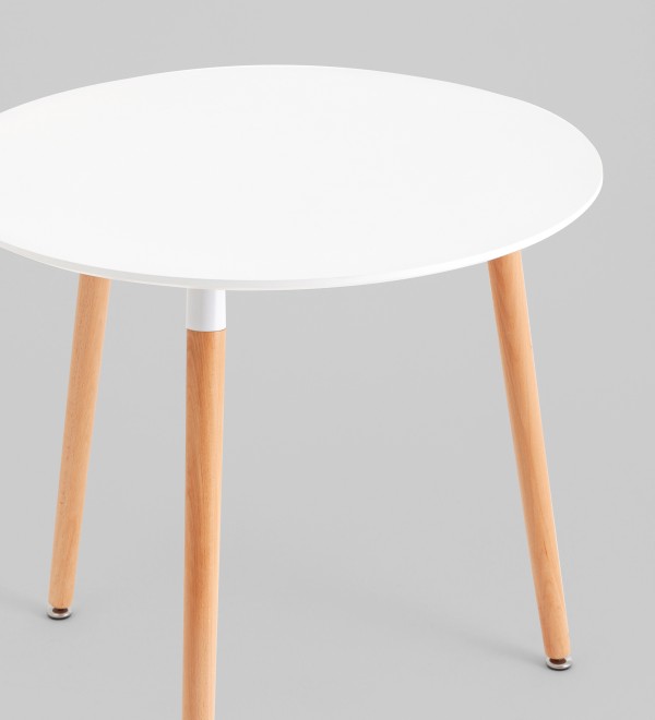 Стол круглый EAMES DST NEW D80 белый