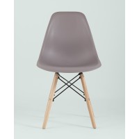 Стул Eames Style DSW темно-серый x4 (разборный каркас)