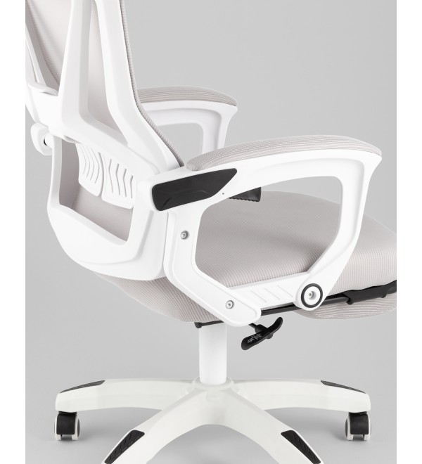 Кресло офисное TopChairs Vecto серый