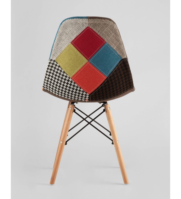 Стул Eames DSW пэчворк