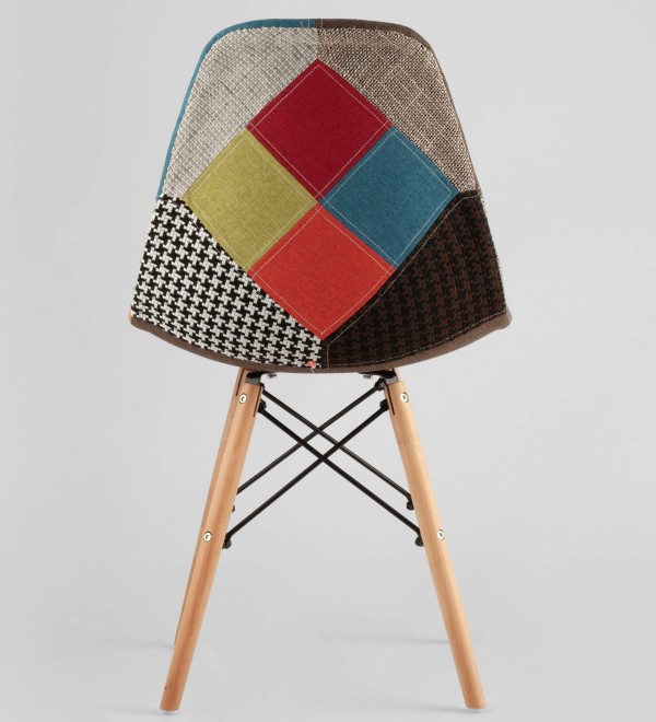 Стул Eames DSW пэчворк