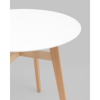 Стол обеденный Target Circle 90*90 белый