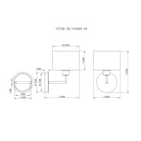Бра Moderli V10495-1W Room