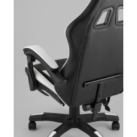 Кресло спортивное TopChairs MG-7019 черно-белый