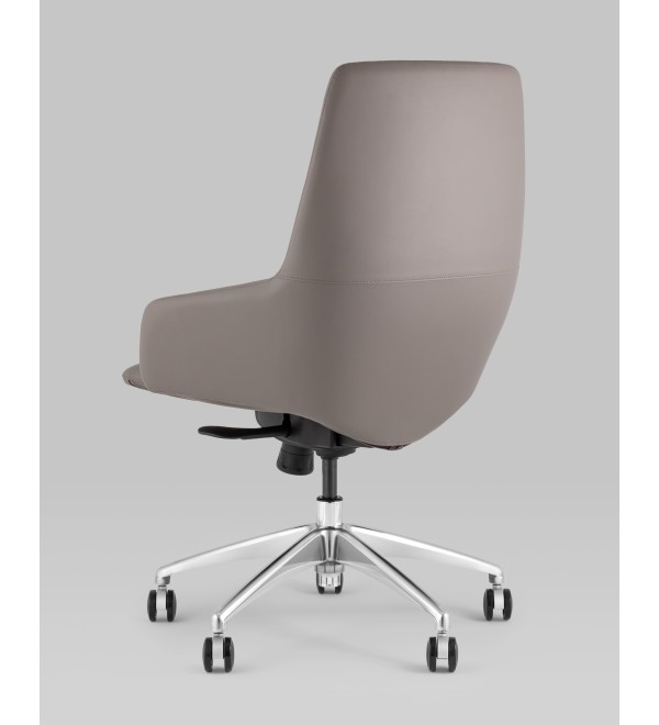 Кресло офисное TopChairs Bow серый