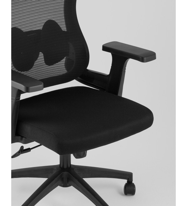 Кресло офисное TopChairs Petal черный