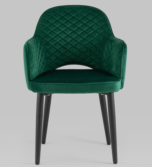 Стул Венера диамант велюр изумрудный