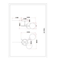 Бра Moderli V10843-2W Molecule