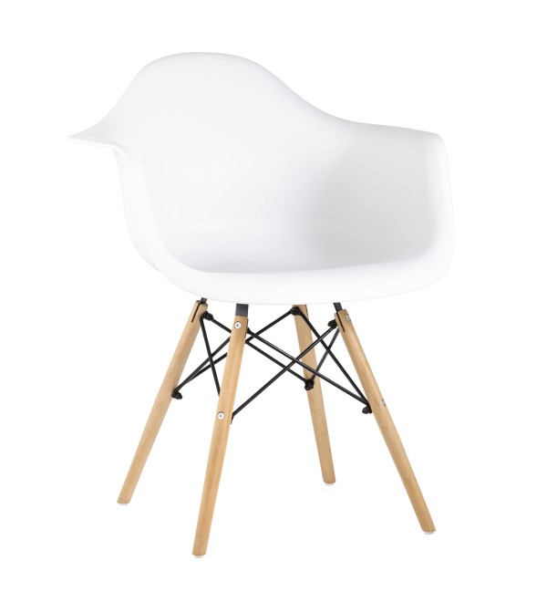Стул Eames DAW белый
