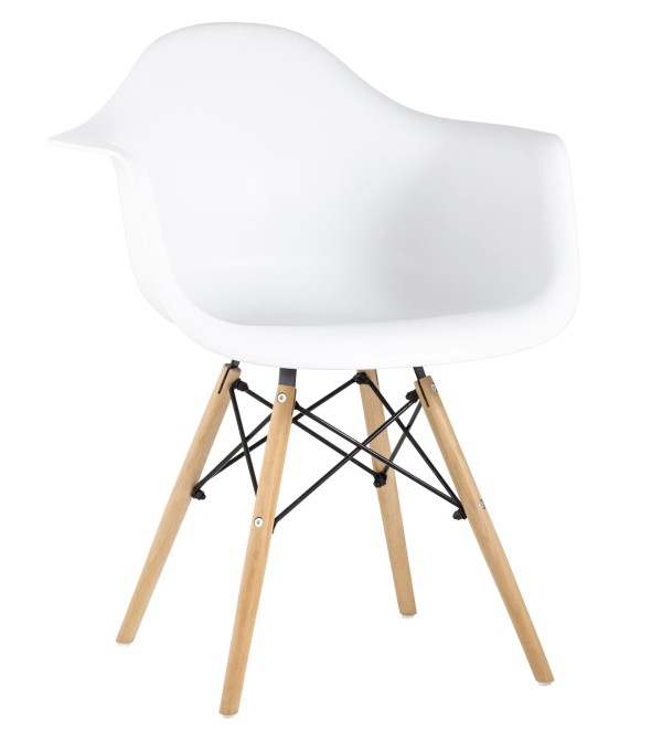 Стул Eames DAW белый