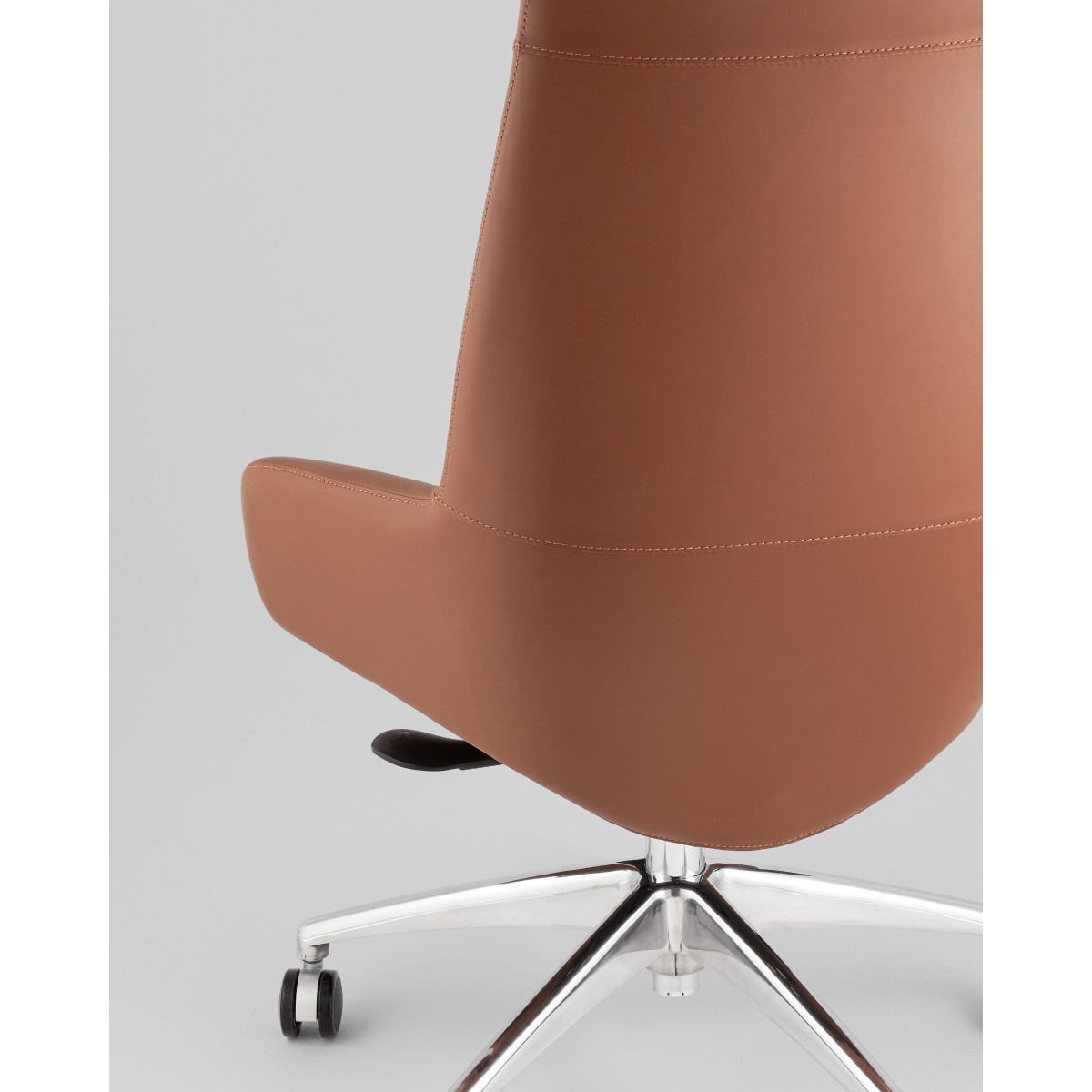 Кресло руководителя TopChairs Bow шоколадный