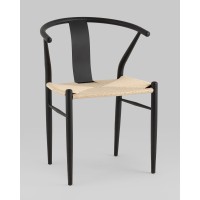 Стул обеденный Wishbone Style бежевый
