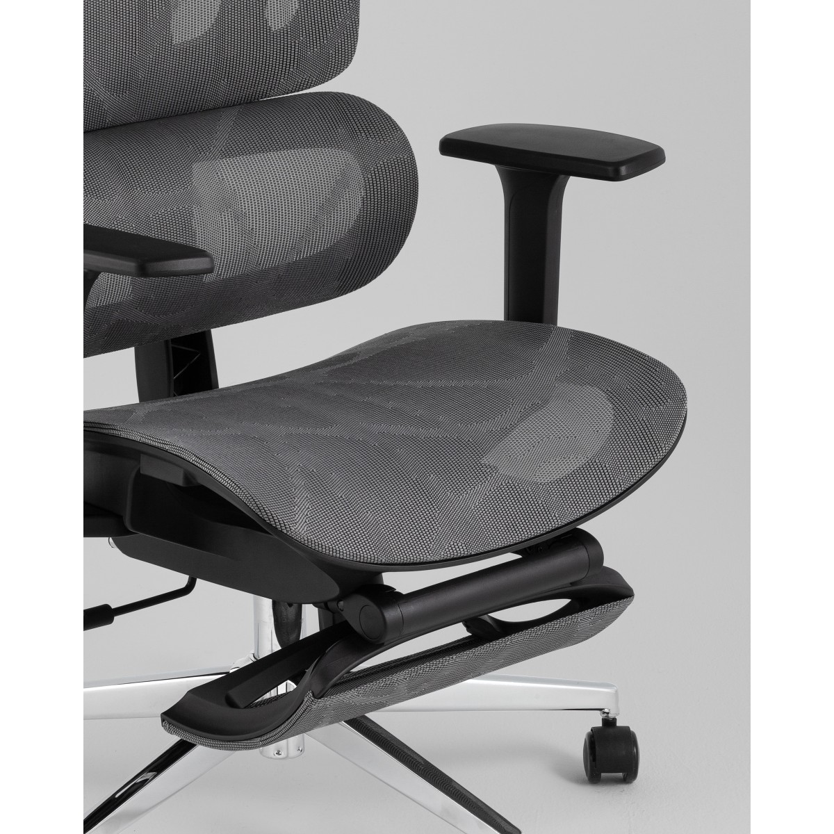 Кресло офисное TopChairs Nimbus серый