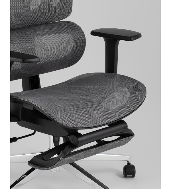 Кресло офисное TopChairs Nimbus серый
