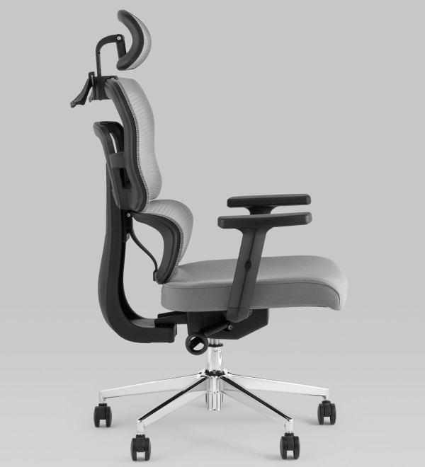 Кресло офисное TopChairs Techno серый