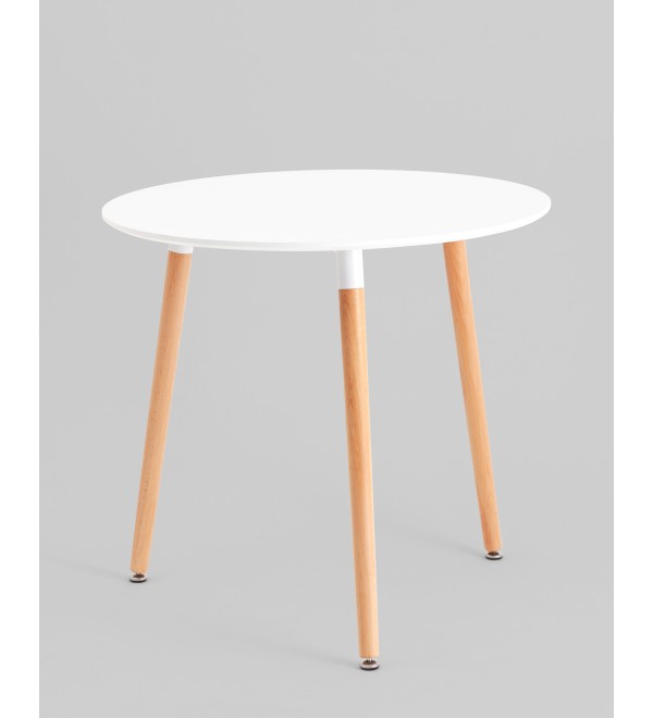 Стол круглый EAMES DST NEW D80 белый
