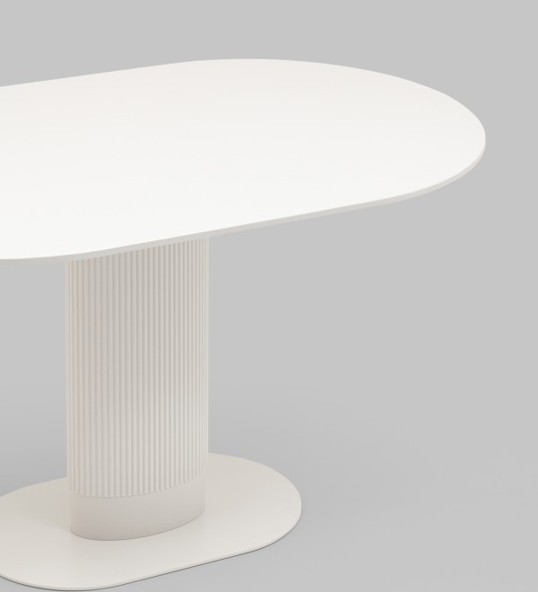 Стол обеденный Mystery 130*80 белый