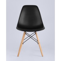 Стул Eames Style DSW черный (разборный каркас)