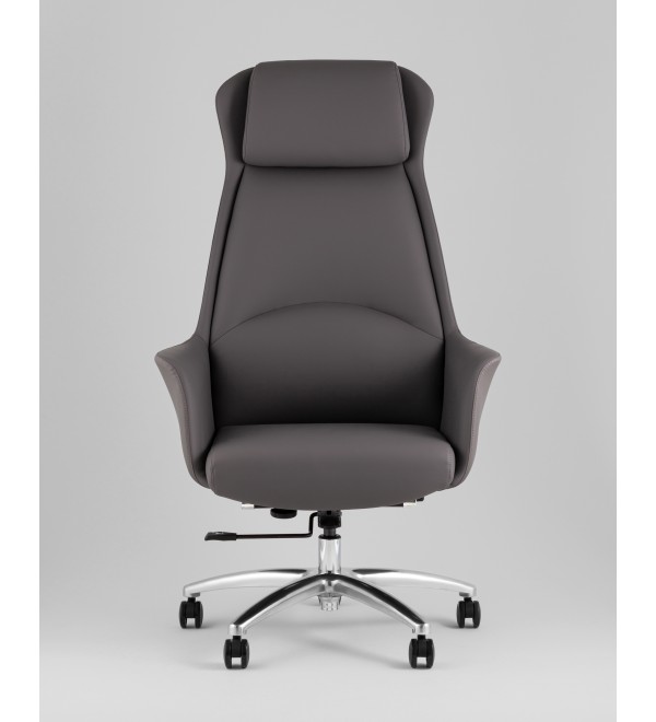 Кресло руководителя TopChairs Viking NEW серое