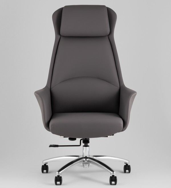 Кресло руководителя TopChairs Viking NEW серое