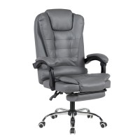 Кресло руководителя TopChairs President NEW серое