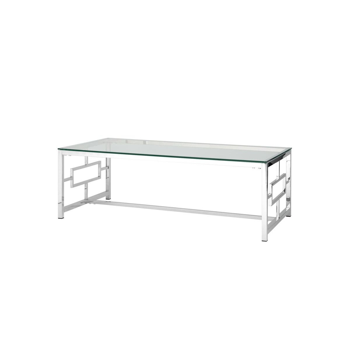 Журнальный стол 120*60 БРУКЛИН серебро