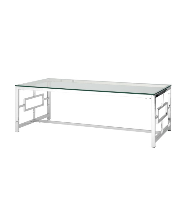 Журнальный стол 120*60 БРУКЛИН серебро