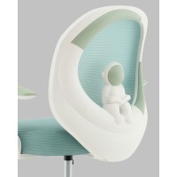 Кресло компьютерное детское TopChairs Spaceman мятный