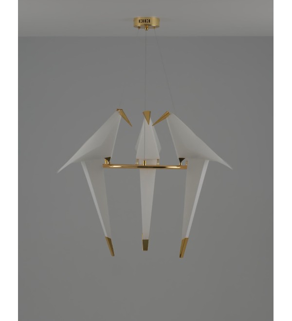Подвесной светодиодный светильник Moderli V3071-3PL origami Birds 3*LED*6W