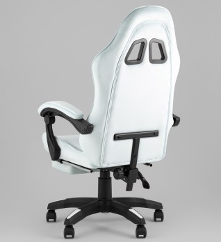 Кресло спортивное TopChairs MG-7019 велюр светло-голубой