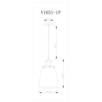 Светильник подвесной Moderli V11517-1P Single