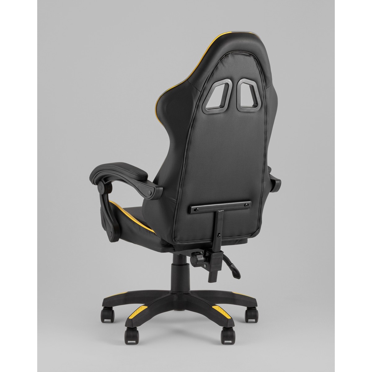 Кресло спортивное TopChairs MG-7043 черно-жёлтый