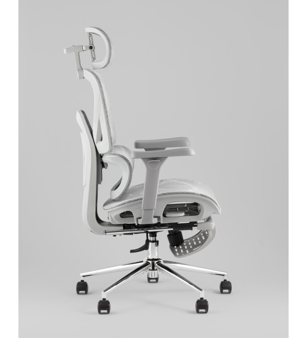 Кресло офисное TopChairs Vertus серая сетка