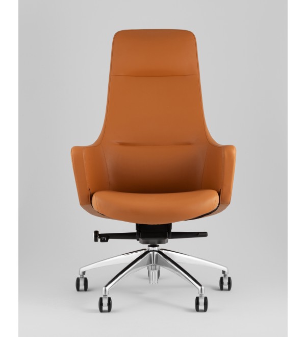 Кресло руководителя TopChairs Ferris коричневое