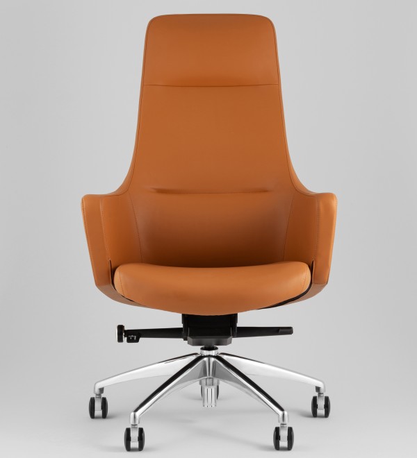 Кресло руководителя TopChairs Ferris коричневое