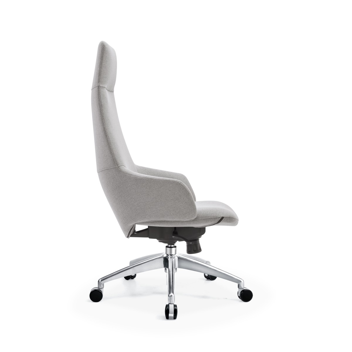 Кресло руководителя TopChairs Bow в ткани серый