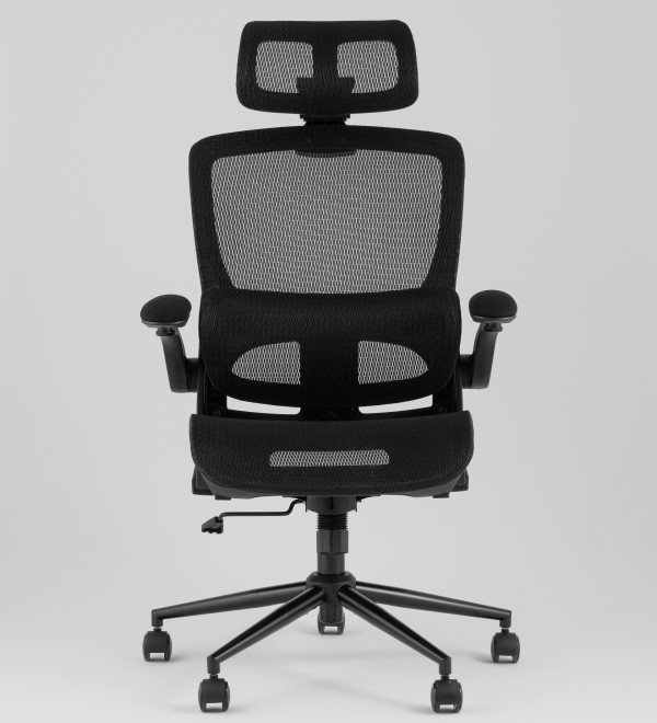 Кресло офисное TopChairs Tactus черная сетка