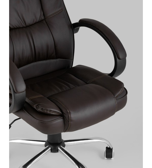 Кресло руководителя TopChairs Atlant коричневое