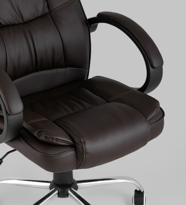 Кресло руководителя TopChairs Atlant коричневое