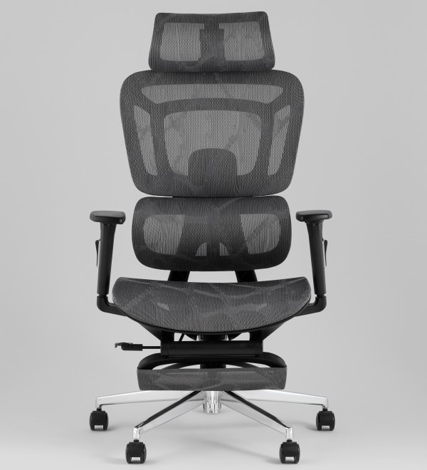 Кресло офисное TopChairs Nimbus серый