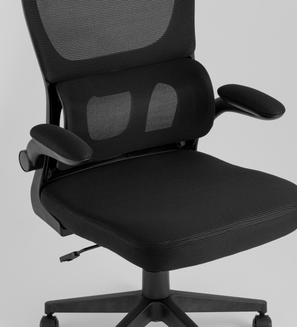 Кресло офисное TopChairs Airone Expert черный