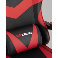 Кресло спортивное TopChairs MG-7019 черно-красный