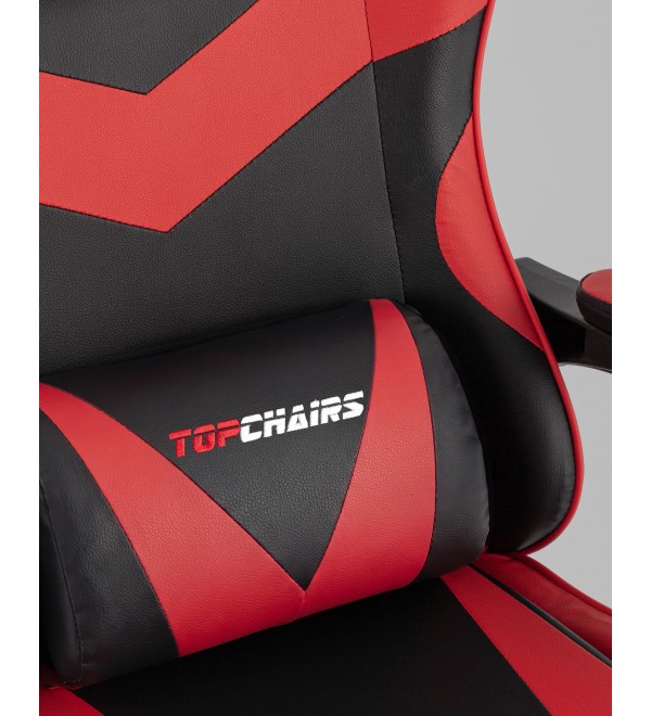 Кресло спортивное TopChairs MG-7019 черно-красный