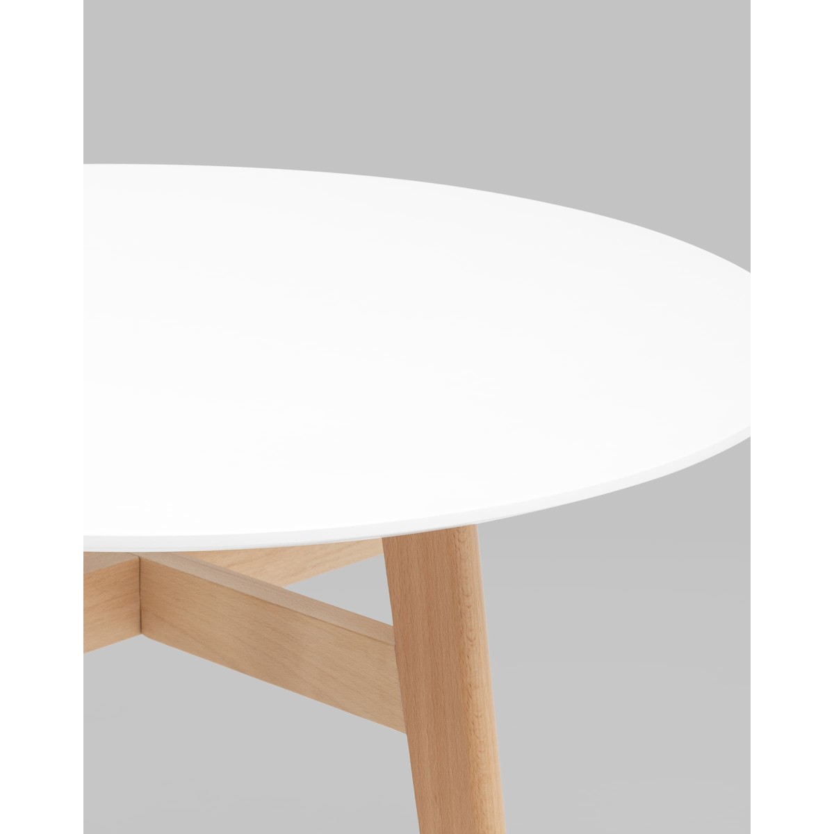Стол обеденный Target Circle 90*90 белый