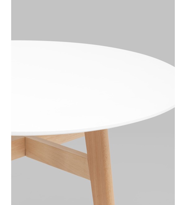 Стол обеденный Target Circle 90*90 белый