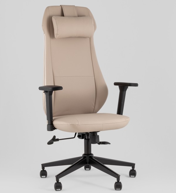 Кресло руководителя TopChairs Trophey бежевый