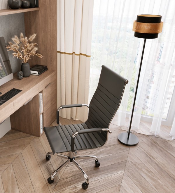 Кресло руководителя TopChairs City черное