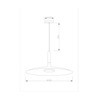 Подвесной светильник Moderli V2221-PL Metrix