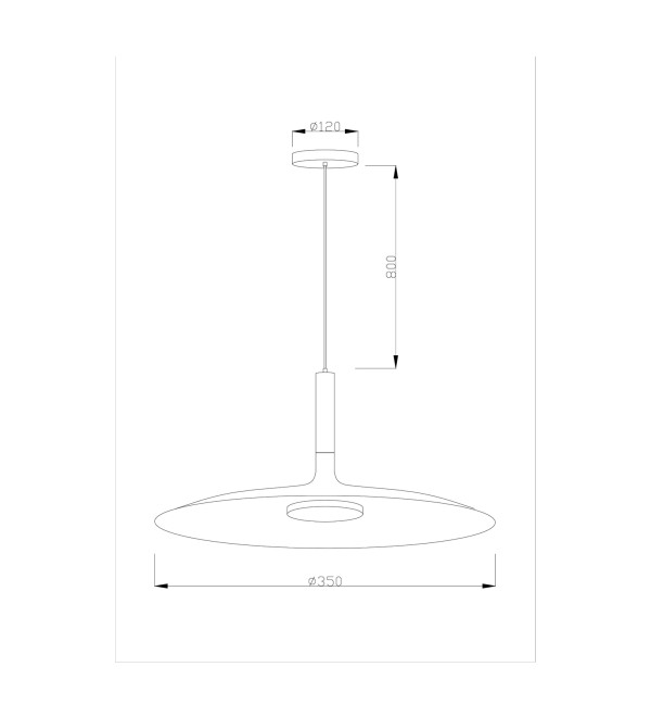 Подвесной светильник Moderli V2221-PL Metrix